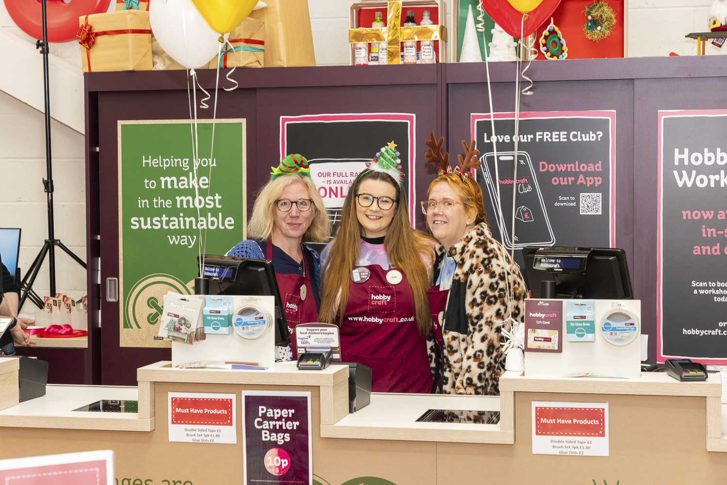 Hobbycraft celebrated the opening of its new store at Meols Cop Retail Park, Southport. Photographer: Leon Britton Photography