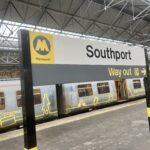 A Merseyrail train at Southport train station. Photo by Andrew Brown Stand Up For Southport