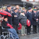 Hundreds of people attended the Remembrance Sunday parade and service in Southport. Photo by Andrew Brown Stand Up For Southport