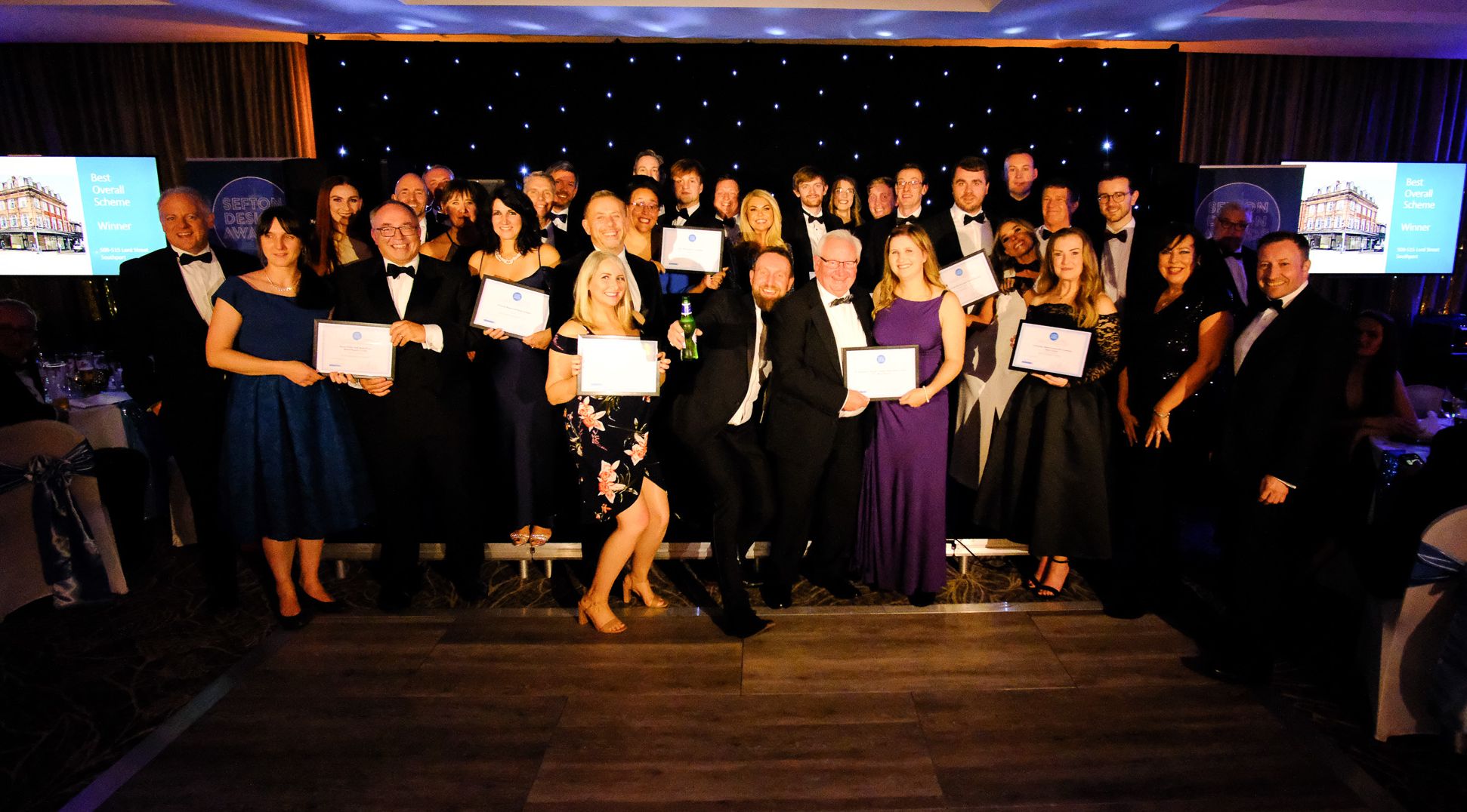 The 2023 Sefton Design Awards. Photo by Ollie Cowan Photography