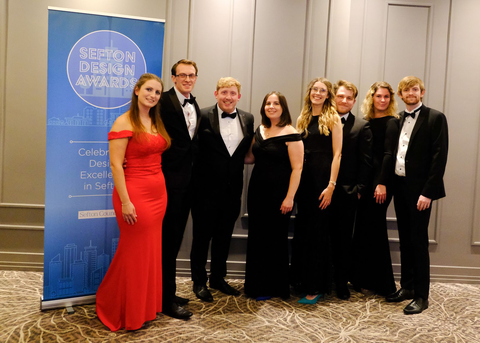 The 2023 Sefton Design Awards. The team from Clayton Architecture in Southport. Photo by Ollie Cowan Photography 