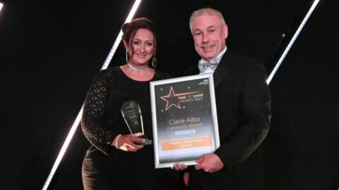 ‘Outstanding’ midwife Claire Albo wins People’s Health Hero title at 2023 Time To Shine Awards