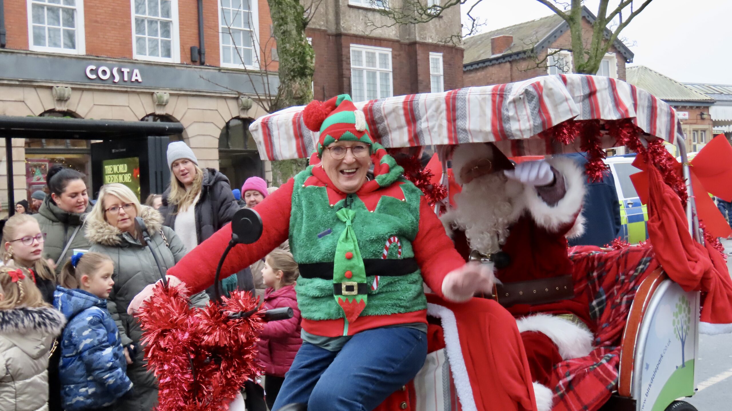 The Birkdale Christmas Lights Switch On. Photo by Andrew Brown Stand Up For Southport