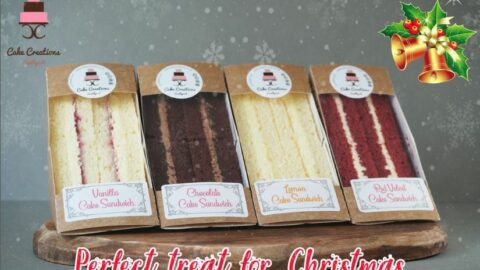 Southport cake boutique shop unveils unique Christmas gift – the cake sandwich
