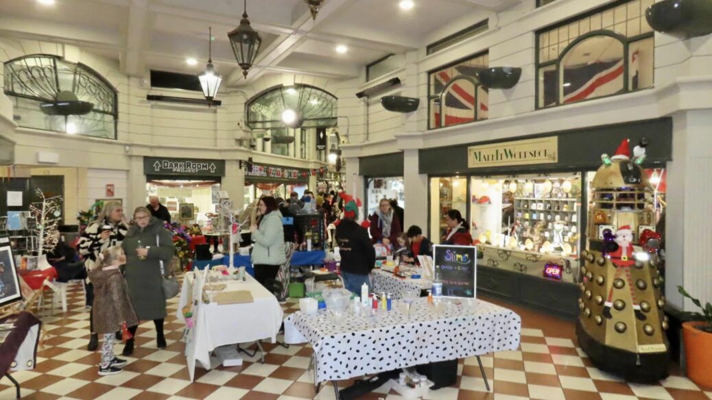 The Cambridge Walks Artisan Fair in Southport in November 2023. Photo by Andrew Brown Stand Up For Southport