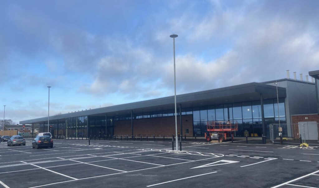 Work is continuing to create the new Sainsburys supermarket at Meols Cop retail park in Southport. Photo by Andrew Brown Stand Up For Southport