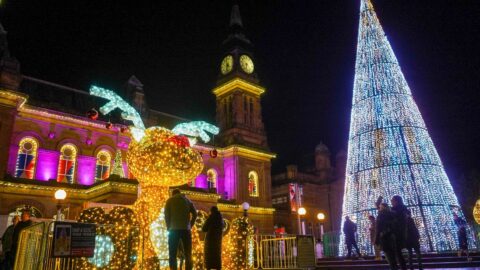 The Bear and The Reindeer bring a sparkle to Southport over Christmas