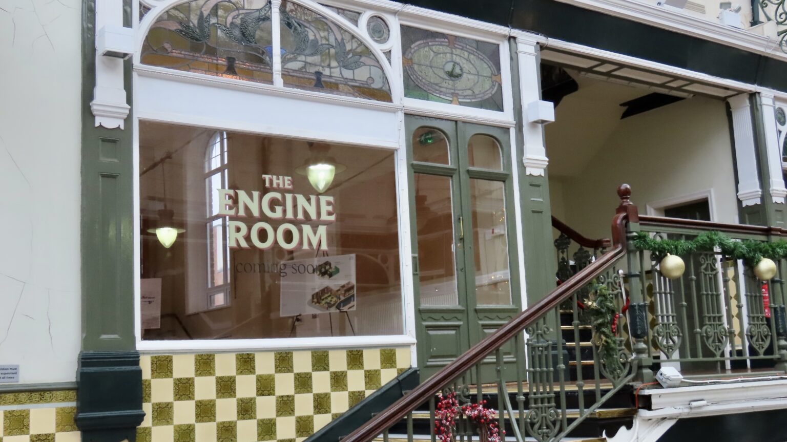 The Engine Room is open at Wayfarers Shopping Arcade in Southport, left by Dr Eric Lybeck. Photo by Andrew Brown Stand Up For Southport