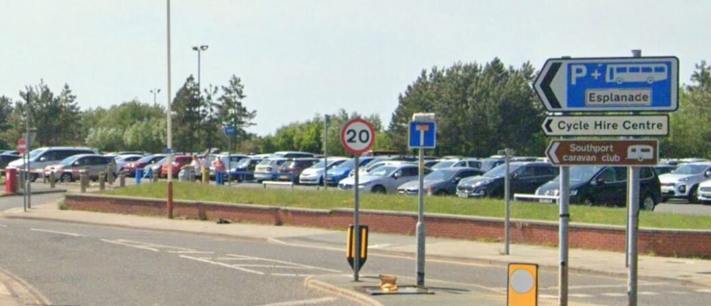 The Esplanade Car Park in Southport