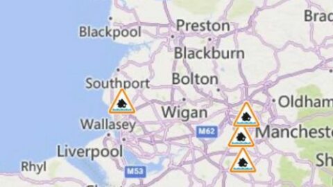 Storm Henk brings heavy rainfall with Flood Alert in place across much of Sefton