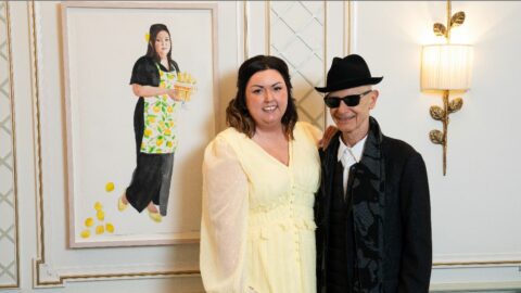 Southport Platinum Pudding winner Jemma Melvin celebrated with portrait at Fortnum & Mason’s in London