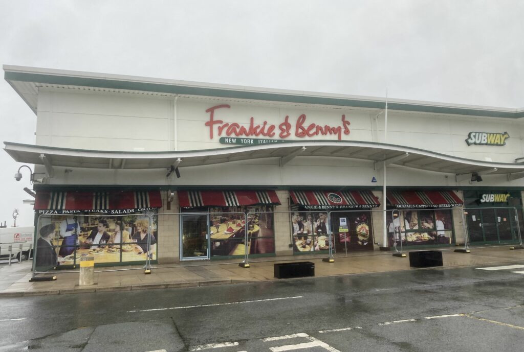 Building work is taking place to create two new restaurants in Southport; Kaspas Doner & Gyros and Kaspas Desserts, in the former Frankie & Bennys site at Ocean Plaza Leisure. Photo by Andrew Brown Stand Up For Southport