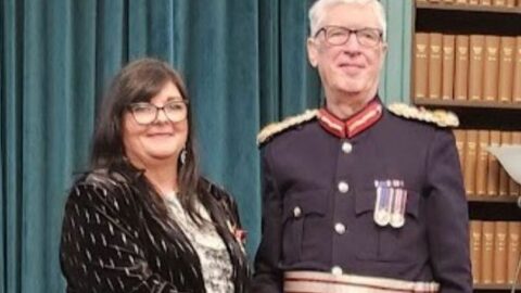 Merseyrail community champion presented with British Empire Medal after £1m support for local communities