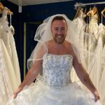 Richard Moore from Southport Saviours will be taking part in the 2024 Southport Mad Dog 10k race sponsored by Jollyes wearing a wedding dress