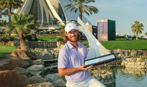 Southport golfer Tommy Fleetwood pips Rory McIlroy on final hole to win Dubai Invitational