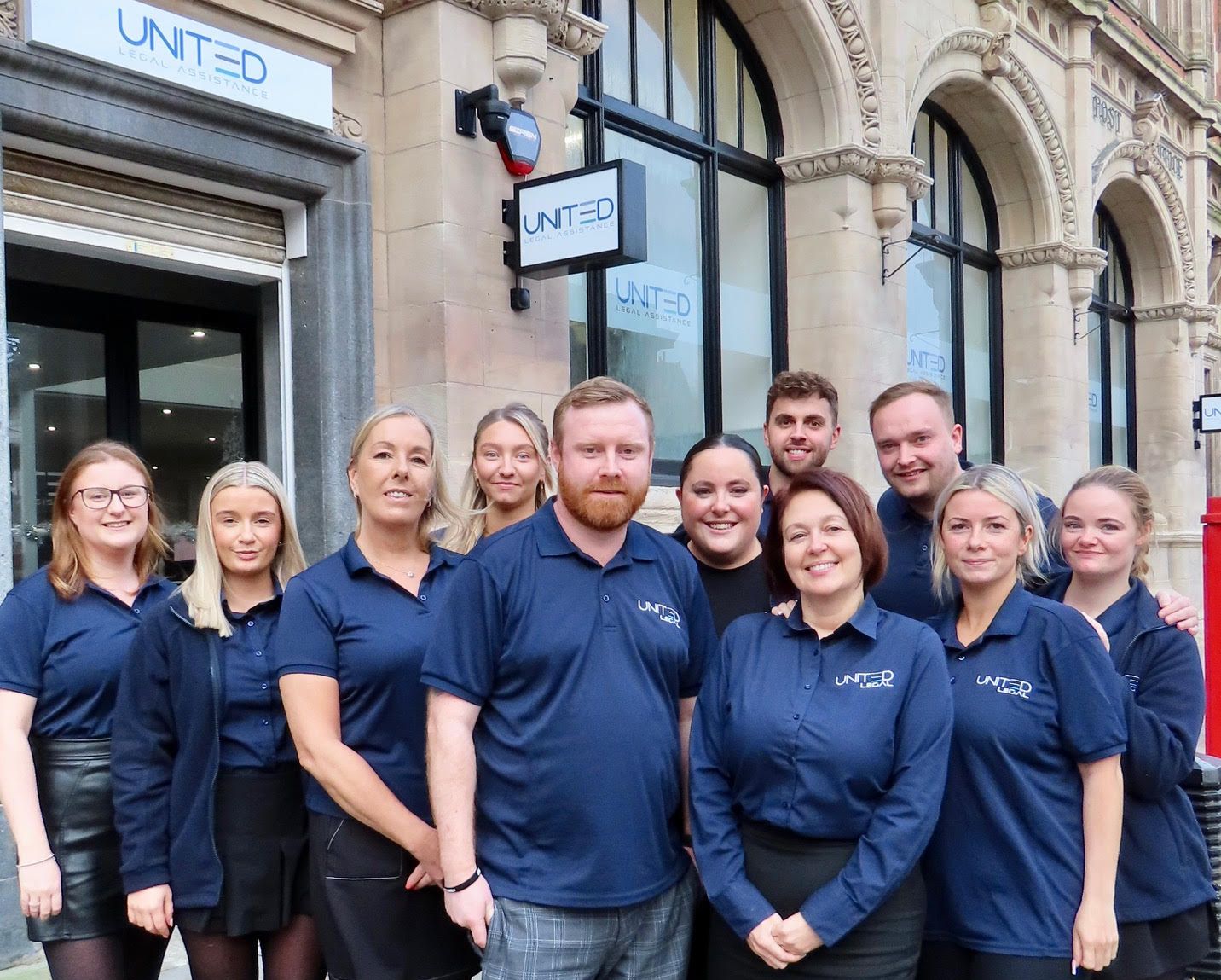 Workers at United Legal Assistance, one of the North Wests fastest growing claims management firms, have given their stamp of approval to their beautiful new office.
