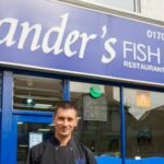 Xander's Fish Bar, on Eastbank Street in Southport town centre, owned by Danny Ghinea. Photo by Bertie Cunningham Southport BID