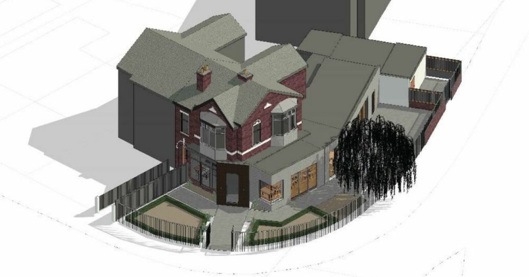 Proposals for 192 Cambridge Road in Churchtown in Southport. Artist's impression by Surface Architects
