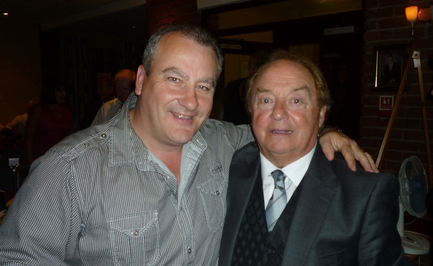 Gary Murphy with Gerry Marsden