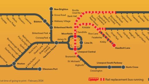 Merseyrail Northern Line sees rail replacement buses this weekend as engineering work takes place