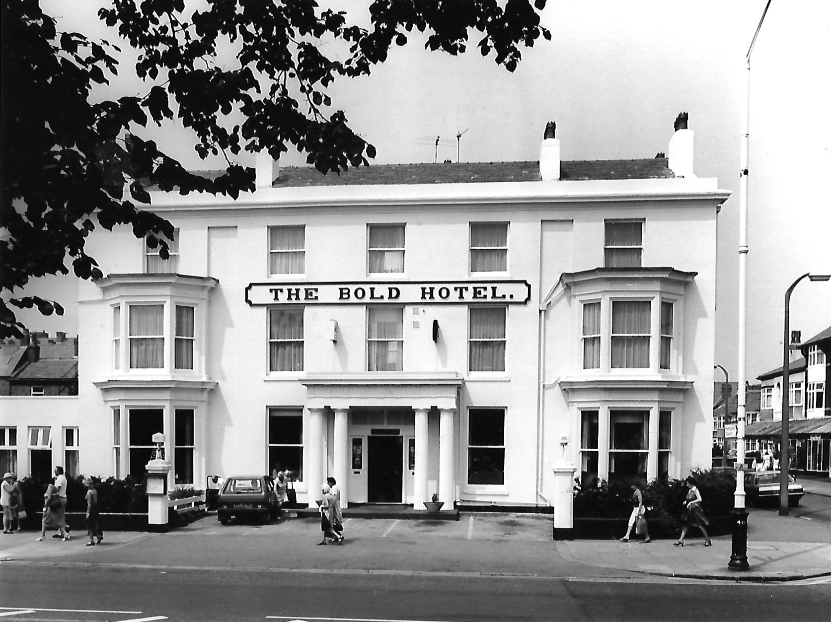 The Bold Hotel on Lord Street in Southport in July 1983