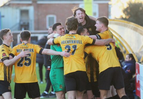 Southport FC rise above relegation zone with dramatic finale against Brackley Town