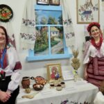 Visitors enjoyed the Ukrainian Day Celebrations at The Atkinson in Southport. Joanne Chamberlain (left) and Vita Mahlovana (right). Photo by Andrew Brown Stand Up For Southport