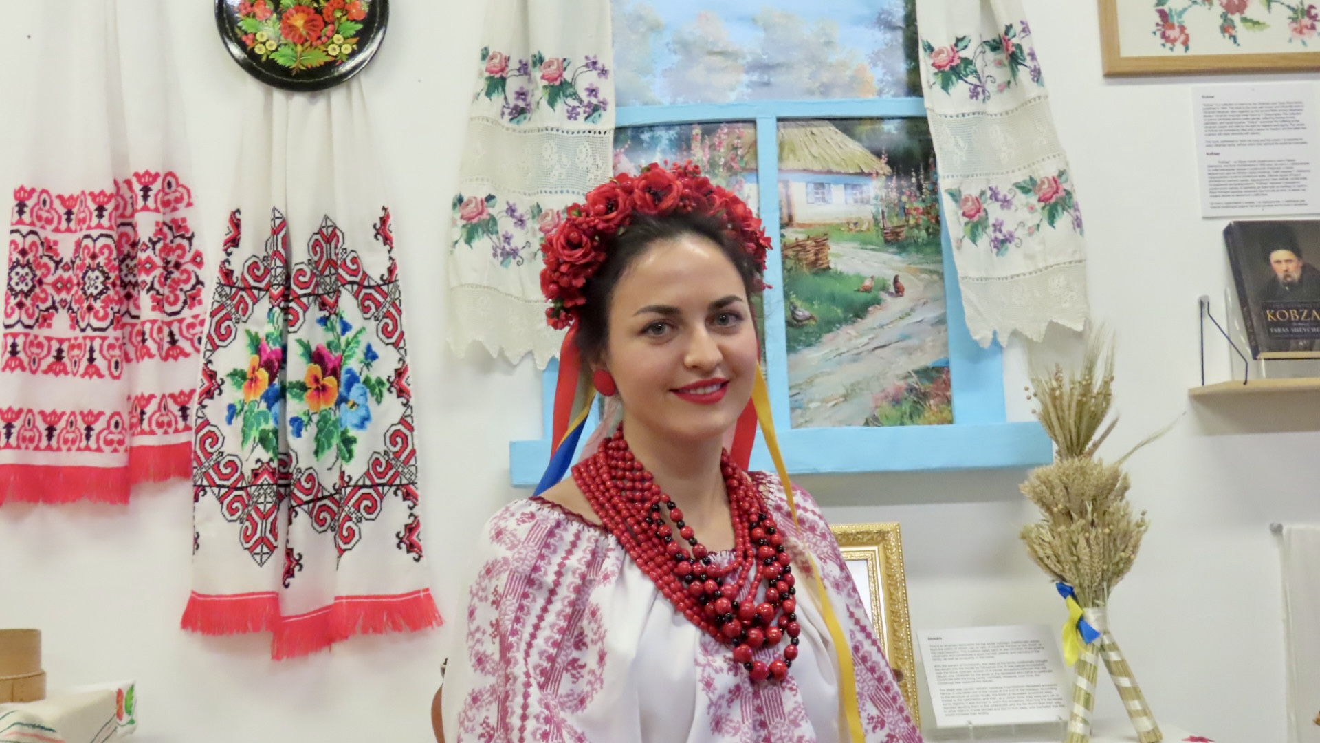 Visitors enjoyed the Ukrainian Day Celebrations at The Atkinson in Southport.  Vita Mahlovana. Photo by Andrew Brown Stand Up For Southport