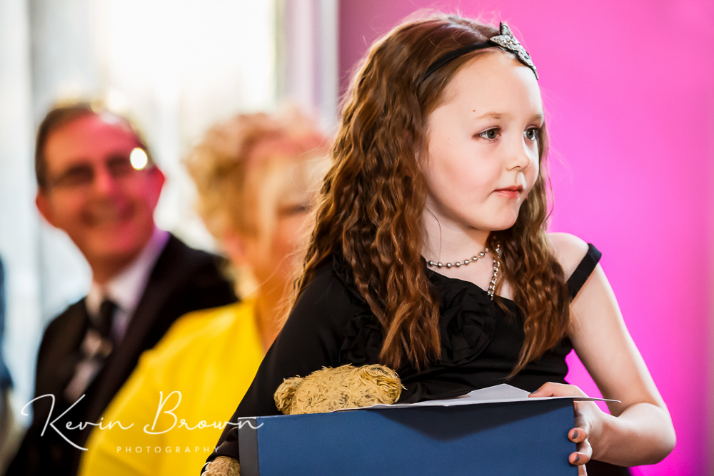 Jessica Dowle won a Child Of Courage Award sponsored by Southport Pleasureland at the 2023 The Grand Pride Of Sefton Awards at The Grand in Southport. Photo by Kevin Brown Photography