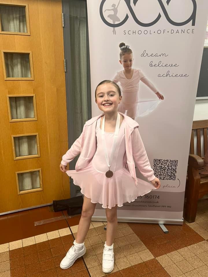 Over 200 local children from DBA School of Dance in Southport took to the stage at Greenbank High School to present their class work and celebrate a short awards ceremony