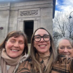 (Left to right) Kim Hayes, Management Accountant, Jenny Davies, Chief Executive Officer, Diane Kenyon, Senior Purchase Ledger Controller on a walk up and down Lord Street, Southport