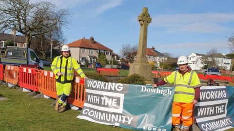 Dowhigh praised for supporting local volunteers to restore Ainsdale Memorial Garden