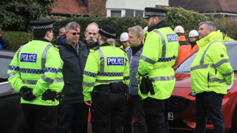 Police and local residents praised as peaceful protests continue against Openreach broadband installations