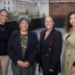 Liverpool City Region Race Equality Hub team (l to r), Brodie Arthur, Alison Navarro, Justine Jenkins, Maleka Egeonu-Roby