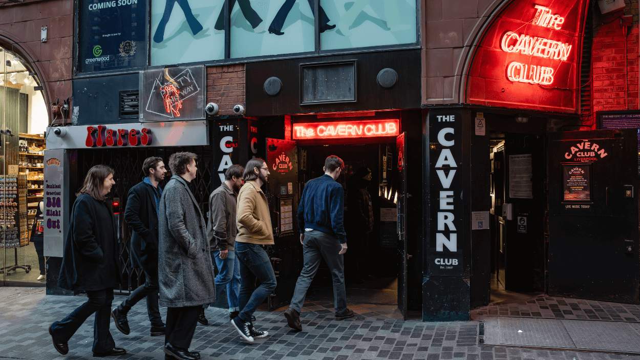 Red Rum Club, the alt-indie rock sensation from Sefton, will enjoy a prestigious honour as they are to be immortalised in the hallowed Cavern Wall of Fame in Liverpool. Photo by Visit Liverpool