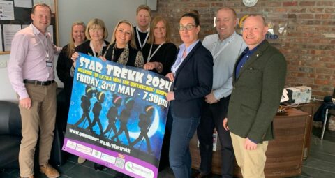 EFT Group in Southport celebrates 50th birthday as firm sponsors 2024 Star Trekk for Queenscourt Hospice