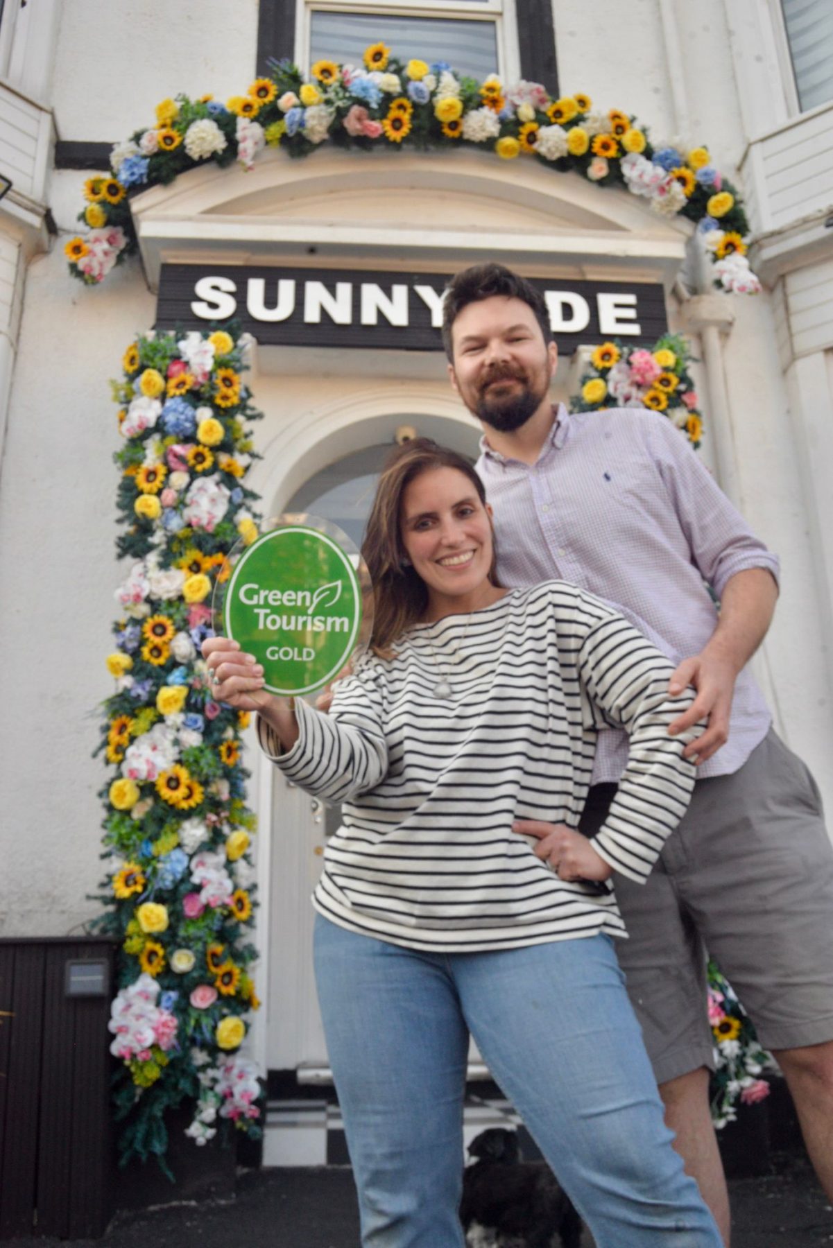 Sunnyside Guest House in Southport is leading the way in the region, after they triumphed in the highly competitive Ethical, Responsible, and Sustainable Tourism Award category at the Liverpool City Region Tourism Awards. They have dedicated the award to their newborn baby, Margo 