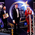 Alex Rigby won the Sefton Charity Champion Of The Year, sponsored by Communications Plus, at the 2024 Pride Of Sefton Awards at the Grand in Southport. Photo by Kevin Brown Photography