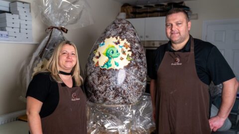 Southport hosts world’s biggest chocolate egg hunt with SIX giant eggs to be won