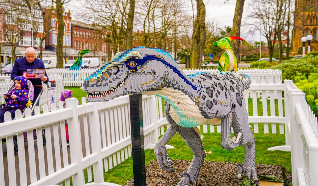 DinoTown in Southport. Photo by Bertie Cunningham Southport BID