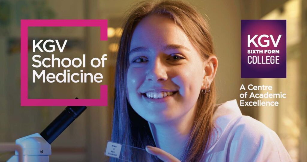 KGV Sixth Form in Southport is really proud to announce the launch of their brand new School of Medicine