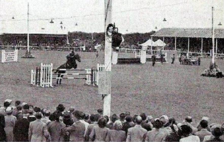 Show jumping is returning to Southport Flower Show. Show jumping at Southport Flower Show in the 1970s