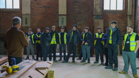 Southport College students play part in restoration of one of Lord Street’s most historic buildings