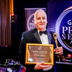 Marine FC Chairman Paul Leary was named Sefton Unsung Hero of the Year, sponsored by River Law, at the 2024 Grand Pride Of Sefton Awards. Photo by Kevin Brown Photography