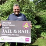 Christopher Gerring is taking part in the Jail and Bail fundraiser for Queenscourt Hospice. Photo by Andrew Brown Stand Up For Southport