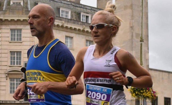 Two teachers from Christ the King Catholic High School in Southport, Mr Oliver and Mrs Durkin, are taking part in a sponsored run this May to raise money for Queenscourt Hospice and Southport Foodbank