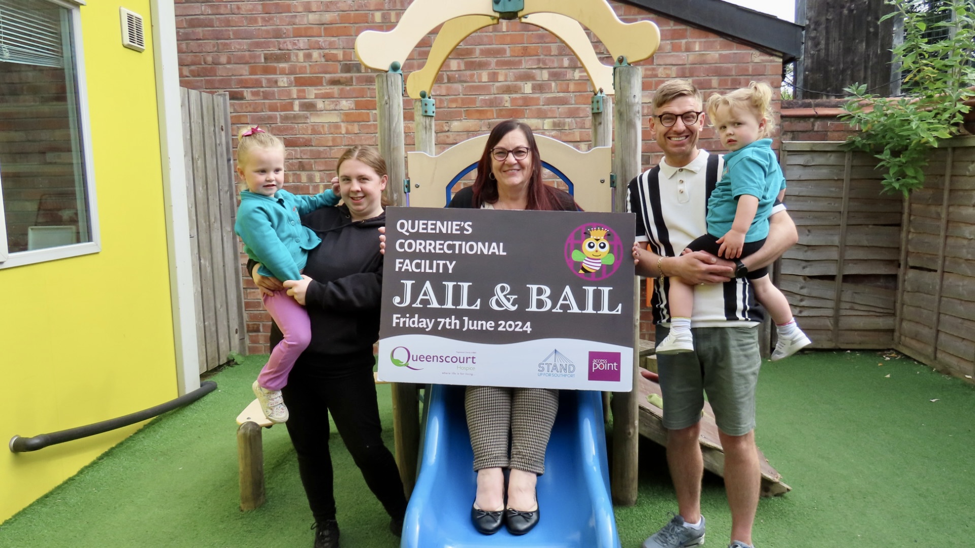 Fran Taylor, owner of Frantastic, is joining the Jail and Bail challenge for Queenscourt Hospice. 