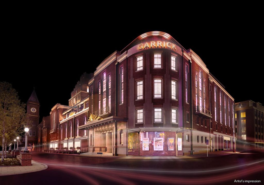 An artist's impression of how The Garrick on Lord Street in Southport could look after redeveloment work is complete. Image by Garrick Southport Ltd