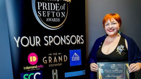 Campaigner who led first ever Pride parade and celebration in Sefton honoured with Diversity and Inclusion Award