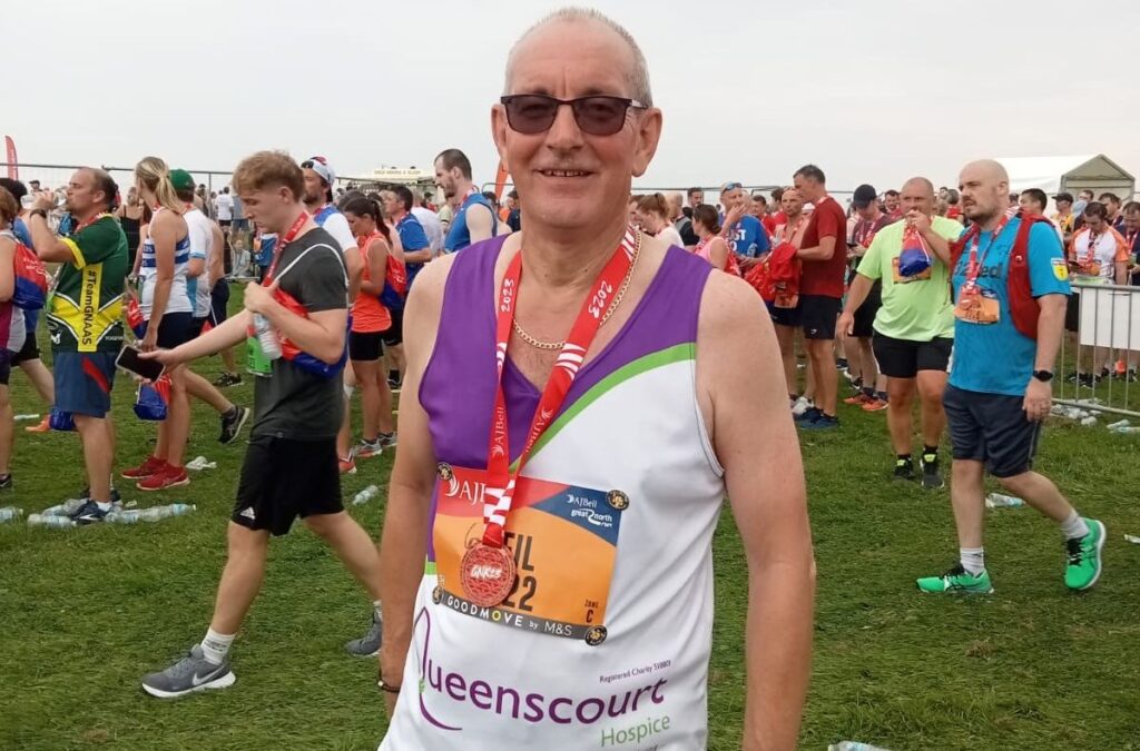 Neil Shallcross, Ceremonial Crew at Moisters (Co-op) Funeralcare, has run more than 100 10km races, over 30 half marathons and one London Marathon for charity, and is now training for his final dash on Sunday 26th May 2024 in a bid to reach his target of £50,000